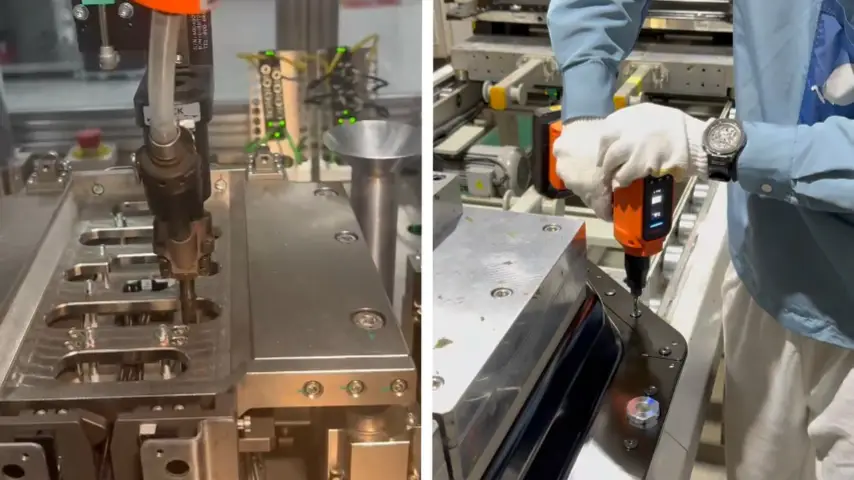 自動擰緊機vs人工打螺絲：效率、良率、成本的全面博弈